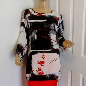 NEW Carol Turner Long Sleeve Light Tunic